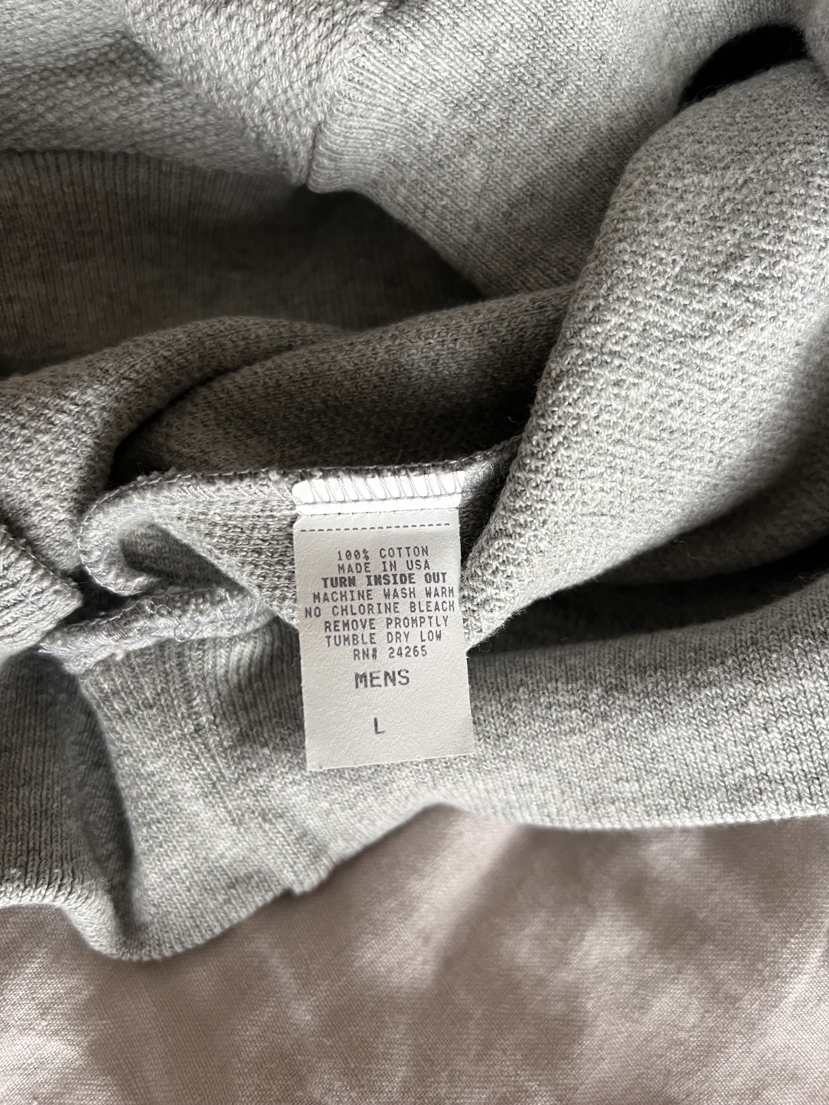 OTTO 958 OTTO 958 Double Metal Crewneck Sweatshirt in Smokey Gray Size US L / EU 52-54 / 3 - 8 Thumbnail