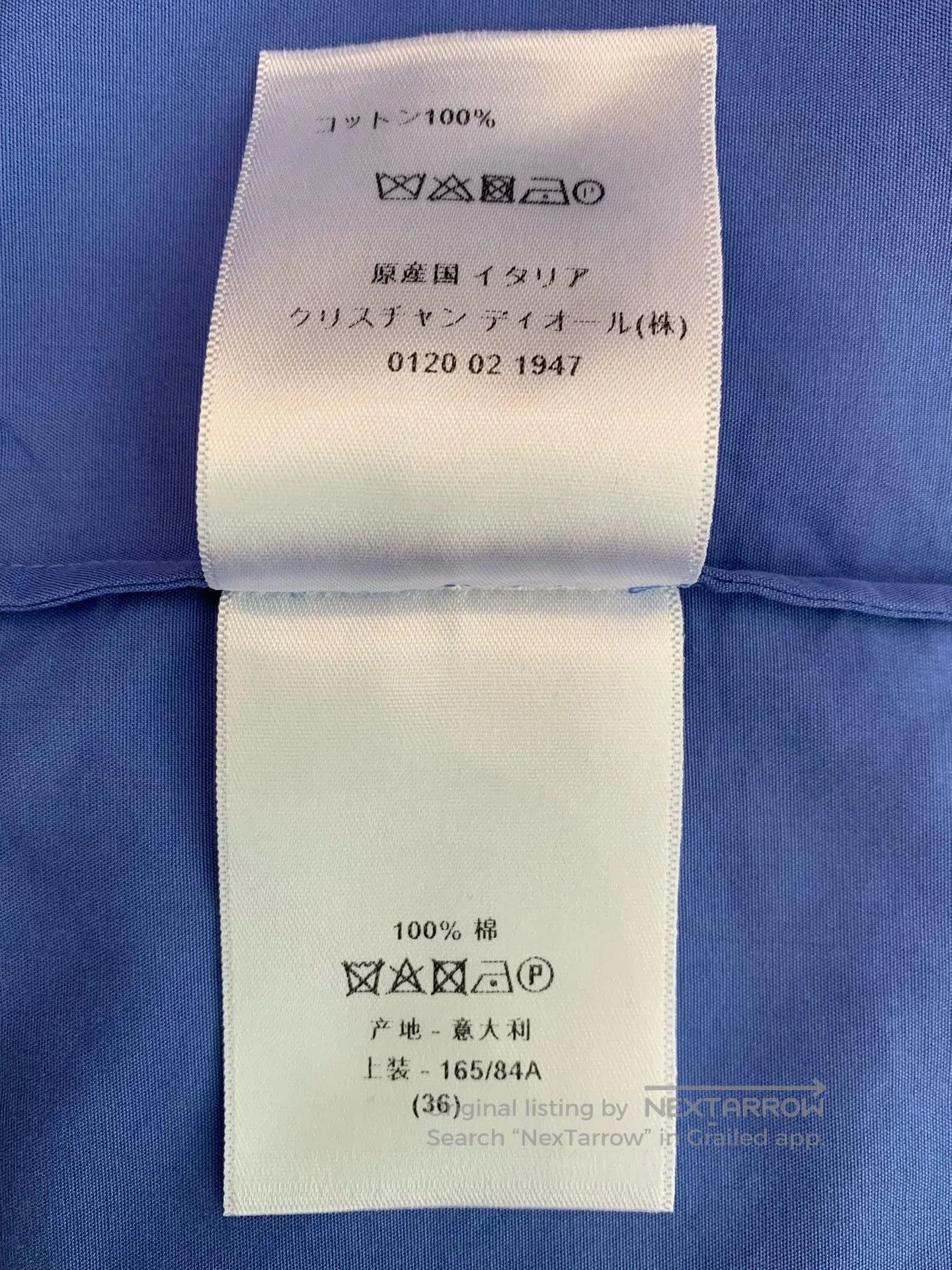 Dior dior blue sleeveless shirt with bee logo. Size US S / EU 44-46 / 1 - 6 Thumbnail