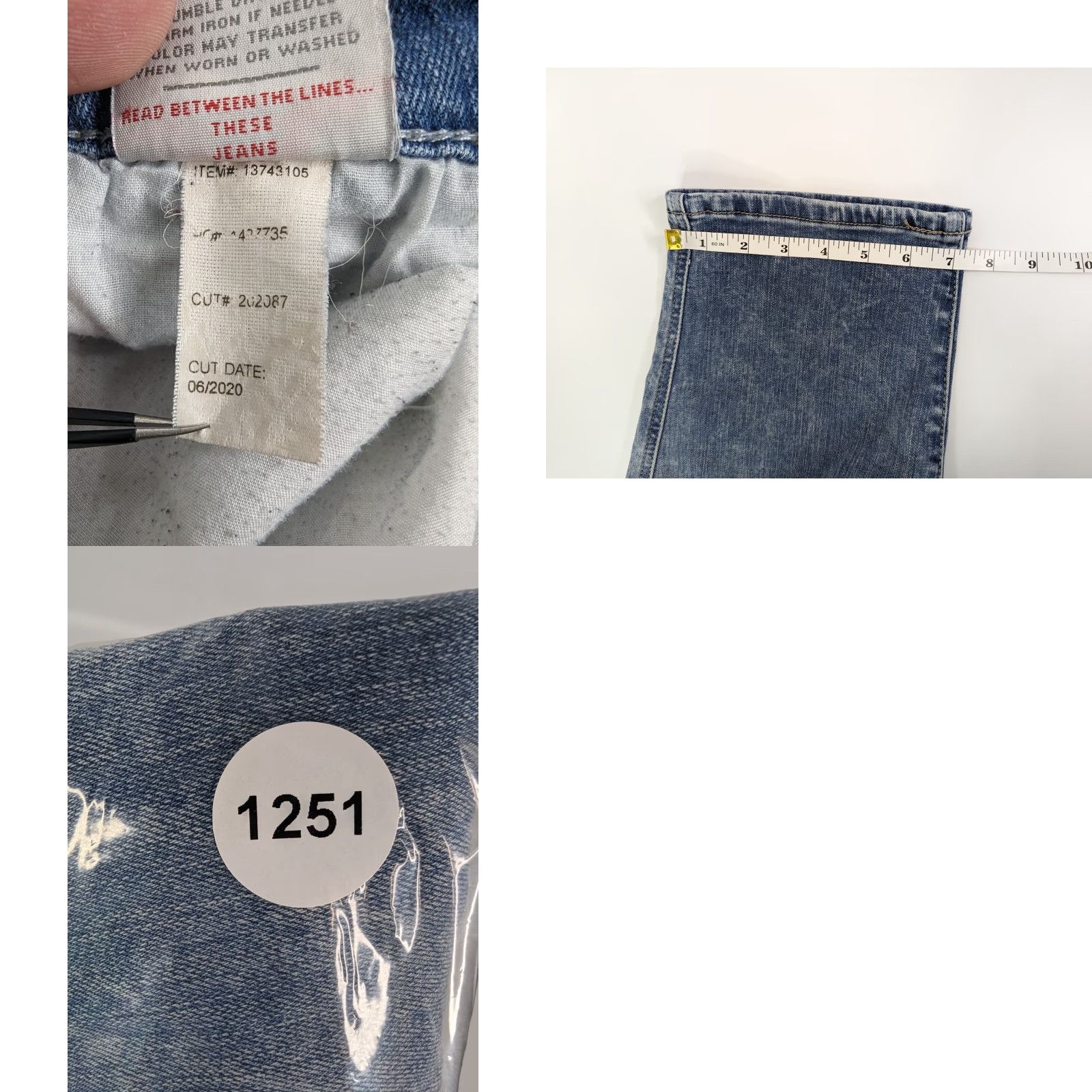 Torrid VINTAGE Torrid Boyfriend Straight Mid-Rise Jean Light Wash Womens Sz 22 Blue Stretch 5-Pocket Denim Jeans Size 40" / US 18 - 9 Thumbnail