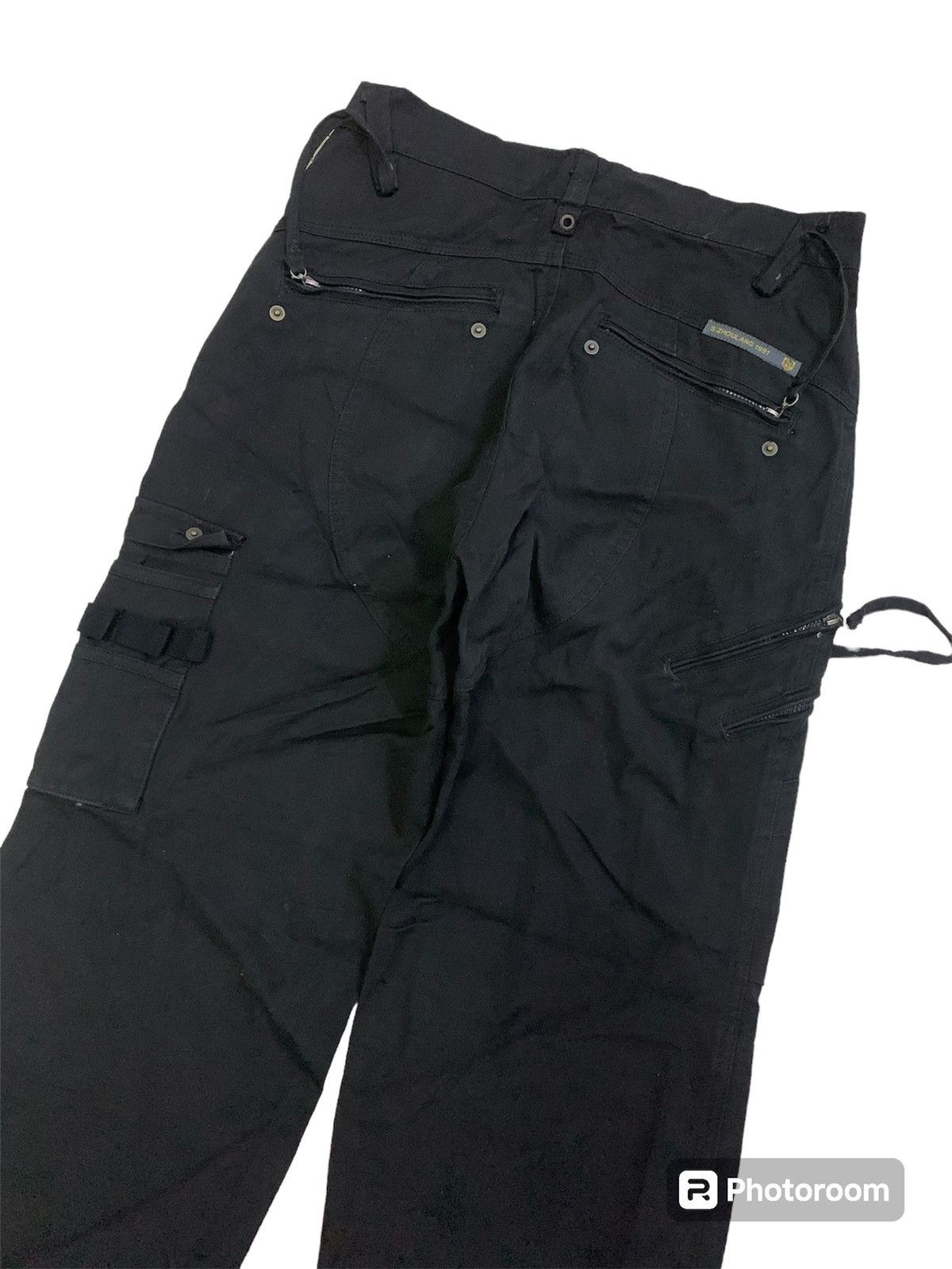 Japanese Brand Japanese Szhoulang Cargo Black Cargo Size US 29 - 4 Thumbnail