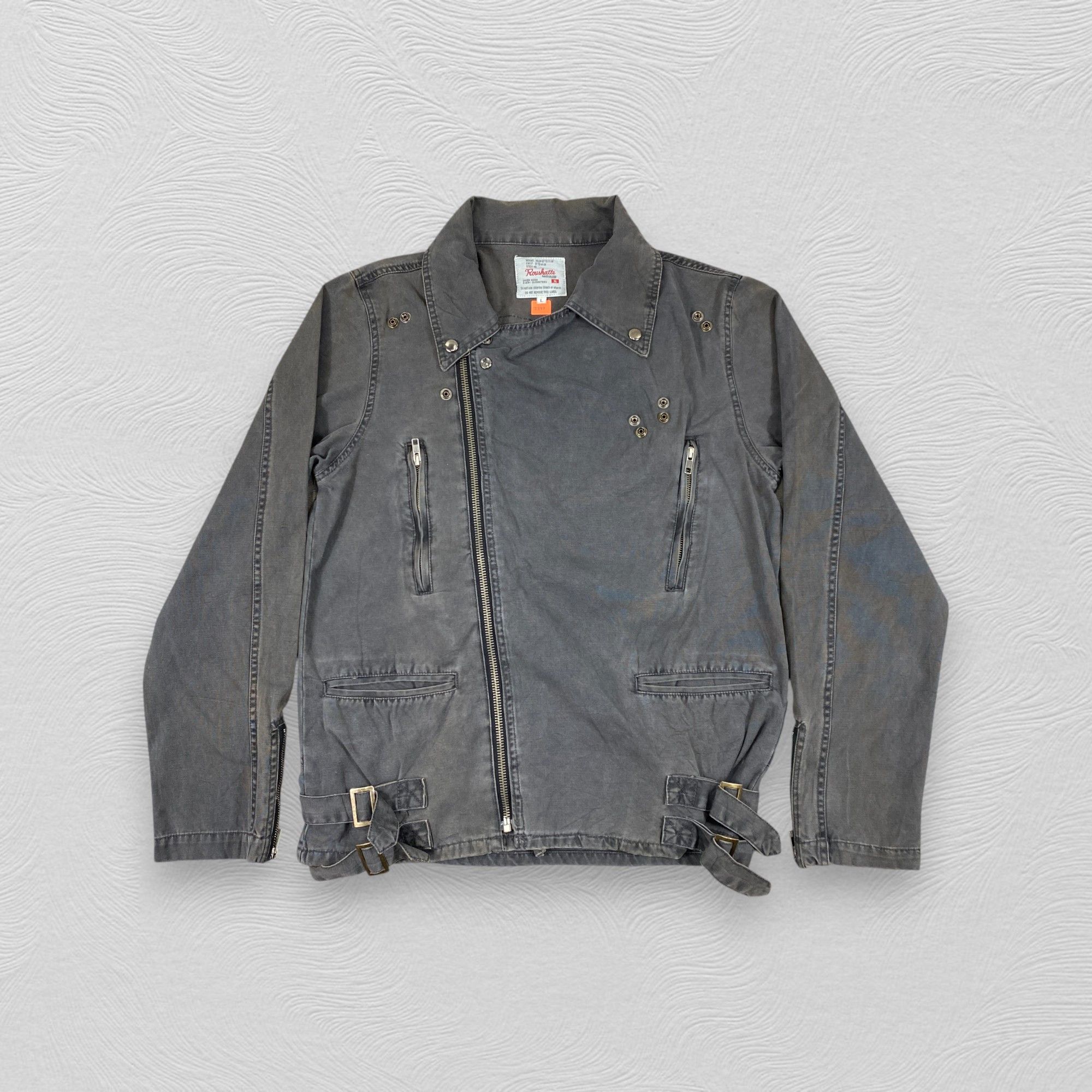 If Six Was Nine Vintage Seditionaries Bondage Denim Bike Jacket- J397 Size US M / EU 48-50 / 2 - 1 Thumbnail