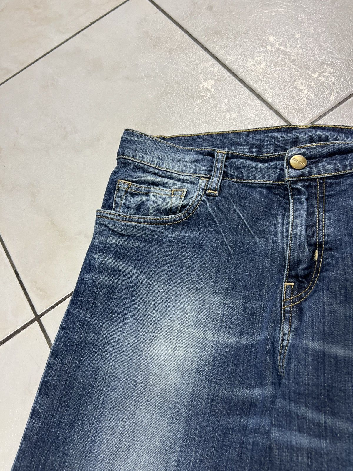 Carhartt Vintage Carhartt Sonic pant washed distressed denim jeans Size US 30 / EU 46 - 7 Thumbnail
