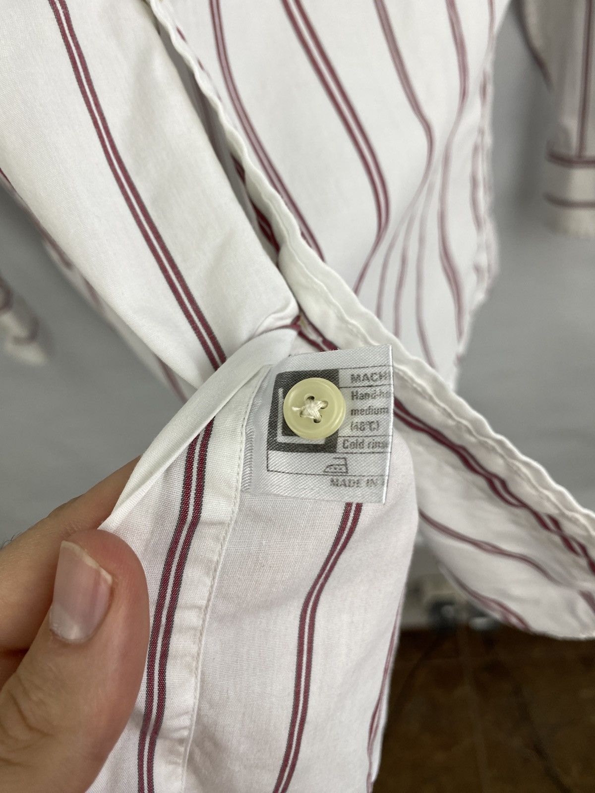 Christian Dior Monsieur Vintage 90s Dior Shirt Long Sleeve Rare Retro Hype Y2K Size US S / EU 44-46 / 1 - 6 Thumbnail