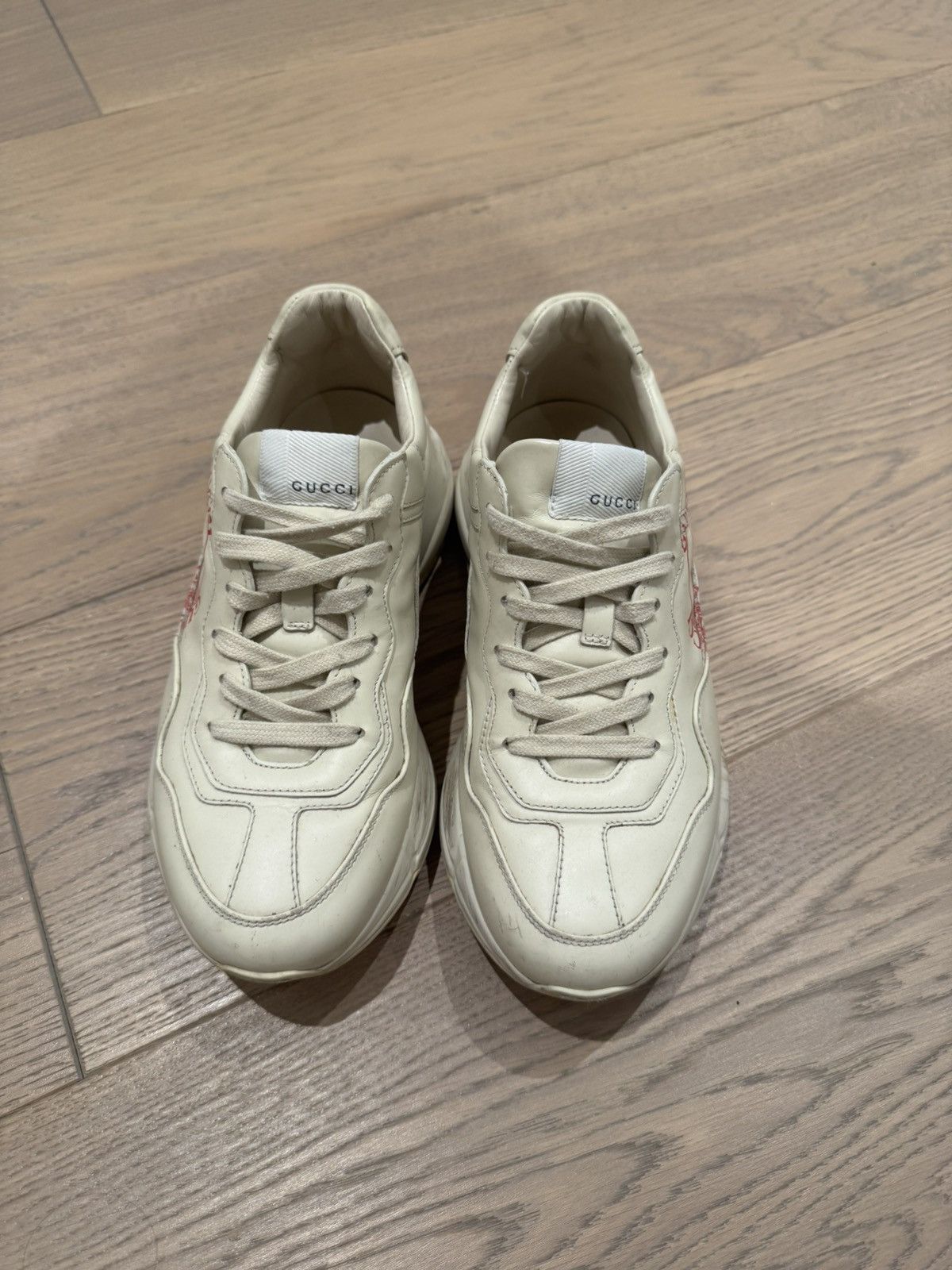 Gucci RARE Gucci Rhyton Interlocking Disk Sneaker Size US 7.5 / IT 37.5 - 1 Thumbnail