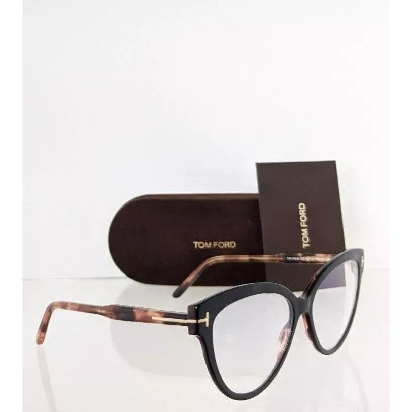 Tom Ford NEW Tom Ford FT5763B-005 Eyeglasses(FT5763B-005-56) Size ONE SIZE - 4 Thumbnail