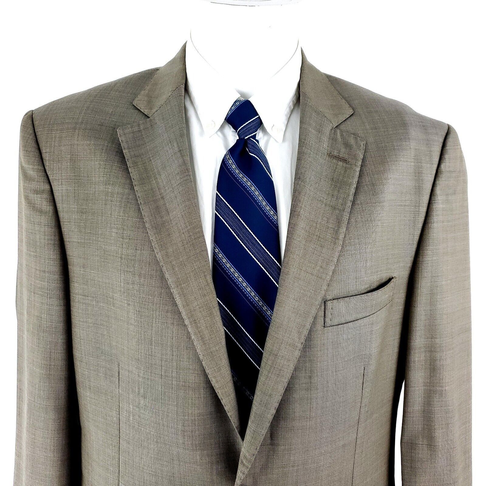 Pronto Uomo Pronto Uomo Signature Zigone Super 110s Wool 2 Button Blazer Size 40L - 1 Thumbnail