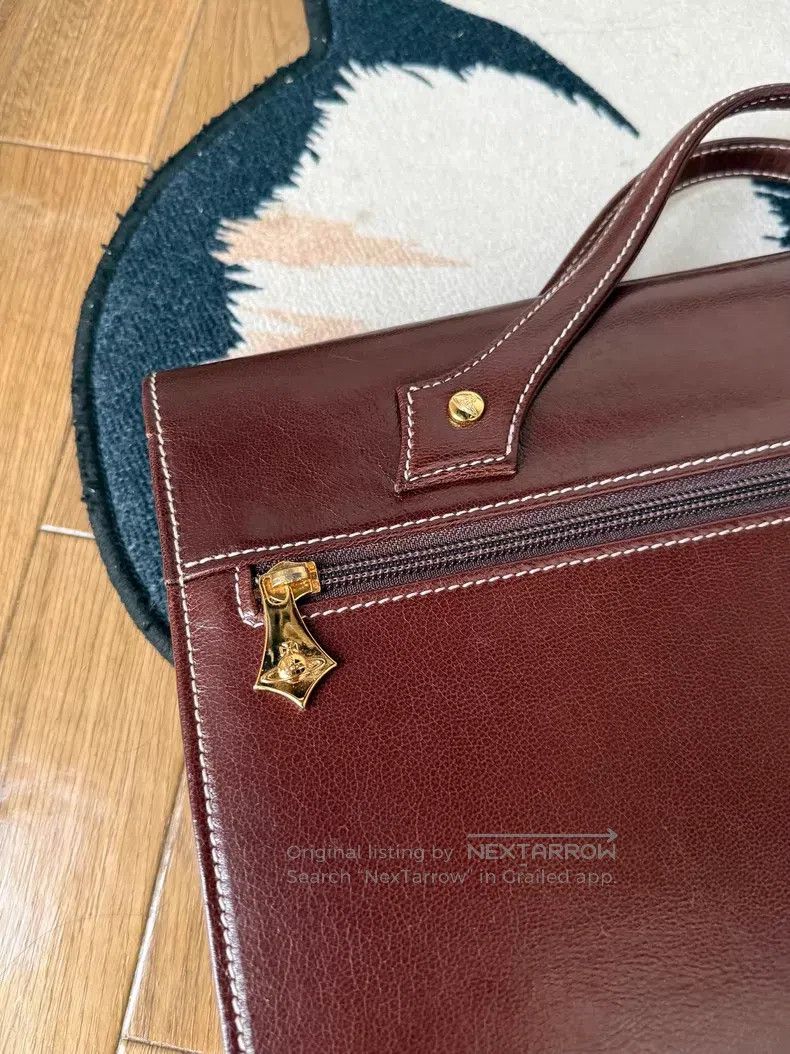 Vivienne Westwood Vivienne Westwood size os 90s Ultra Rare Goat Leather Docum Size ONE SIZE - 4 Thumbnail