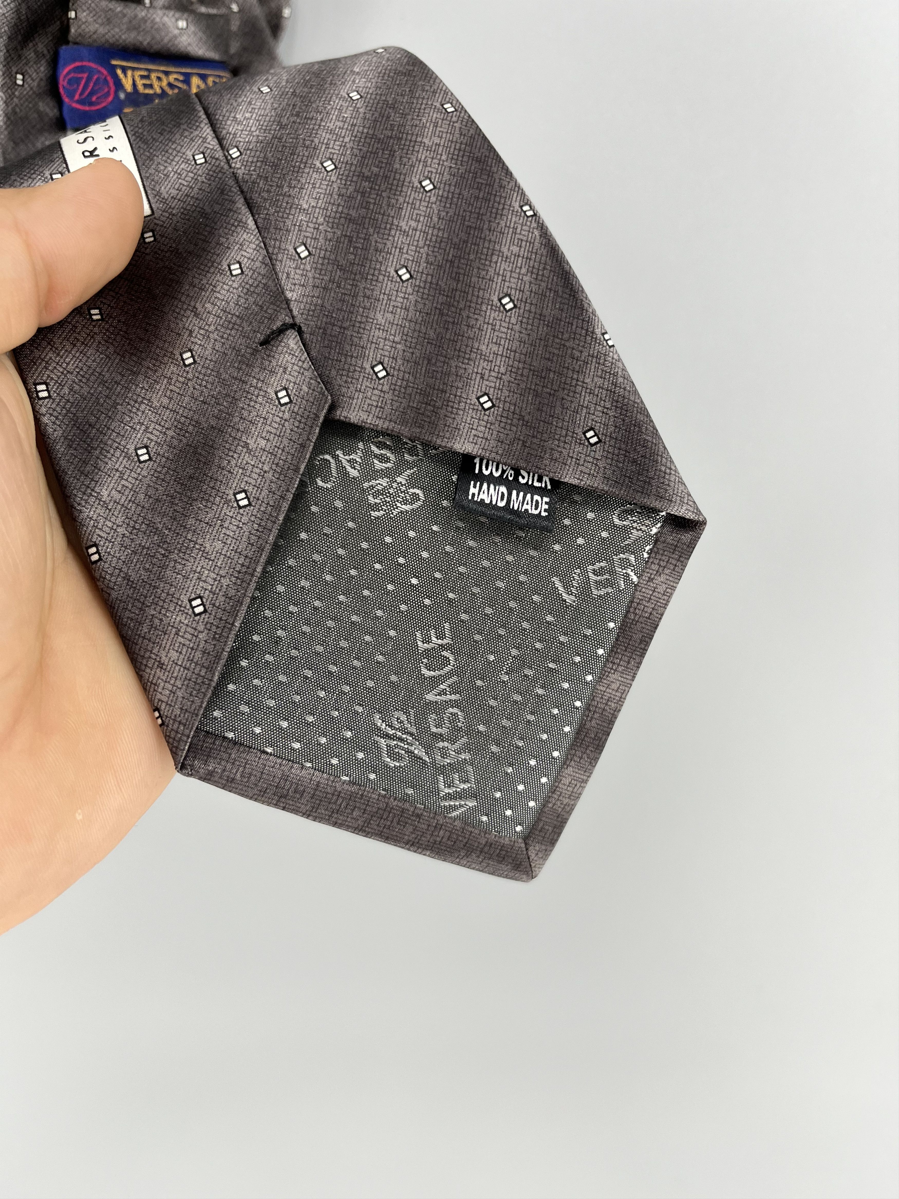 Versace × Vintage Vintage Versace Classic V2 Silk Tie Size ONE SIZE - 7 Thumbnail