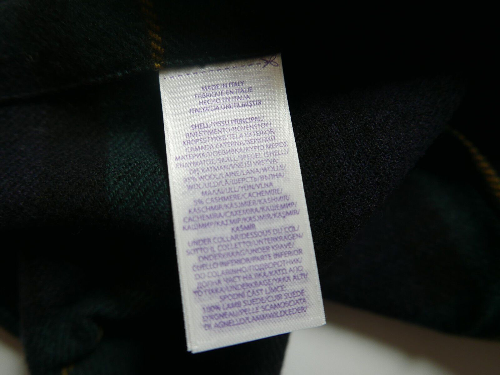 Ralph Lauren Purple Label Ralph Lauren Purple Label Shirt Green Tartan Plaid NWOT L Size US L / EU 52-54 / 3 - 4 Thumbnail