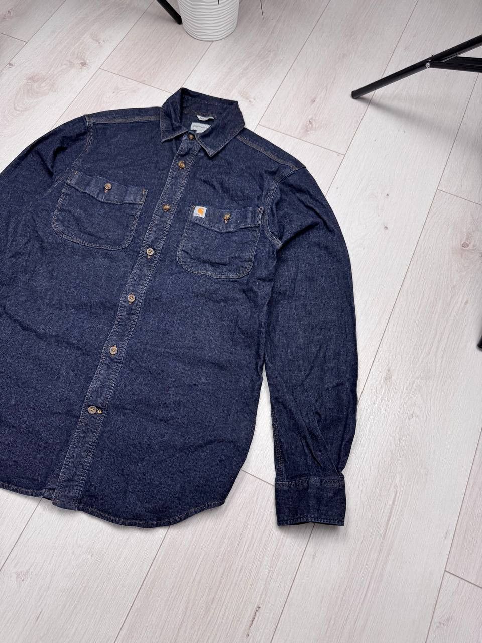 Carhartt Vintage Carhartt Denim Work Shirt size S Size US S / EU 44-46 / 1 - 3 Thumbnail