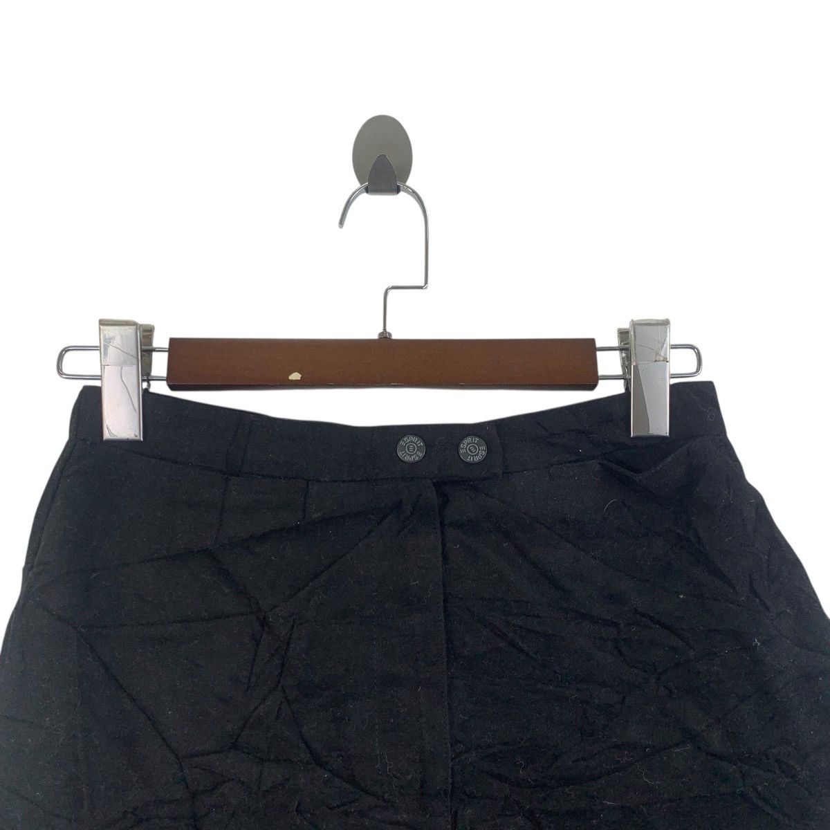 Esprit Vintage ESPRIT Zipper Button Casual Mini Skirts Size 26" / US 2 / IT 38 - 3 Thumbnail