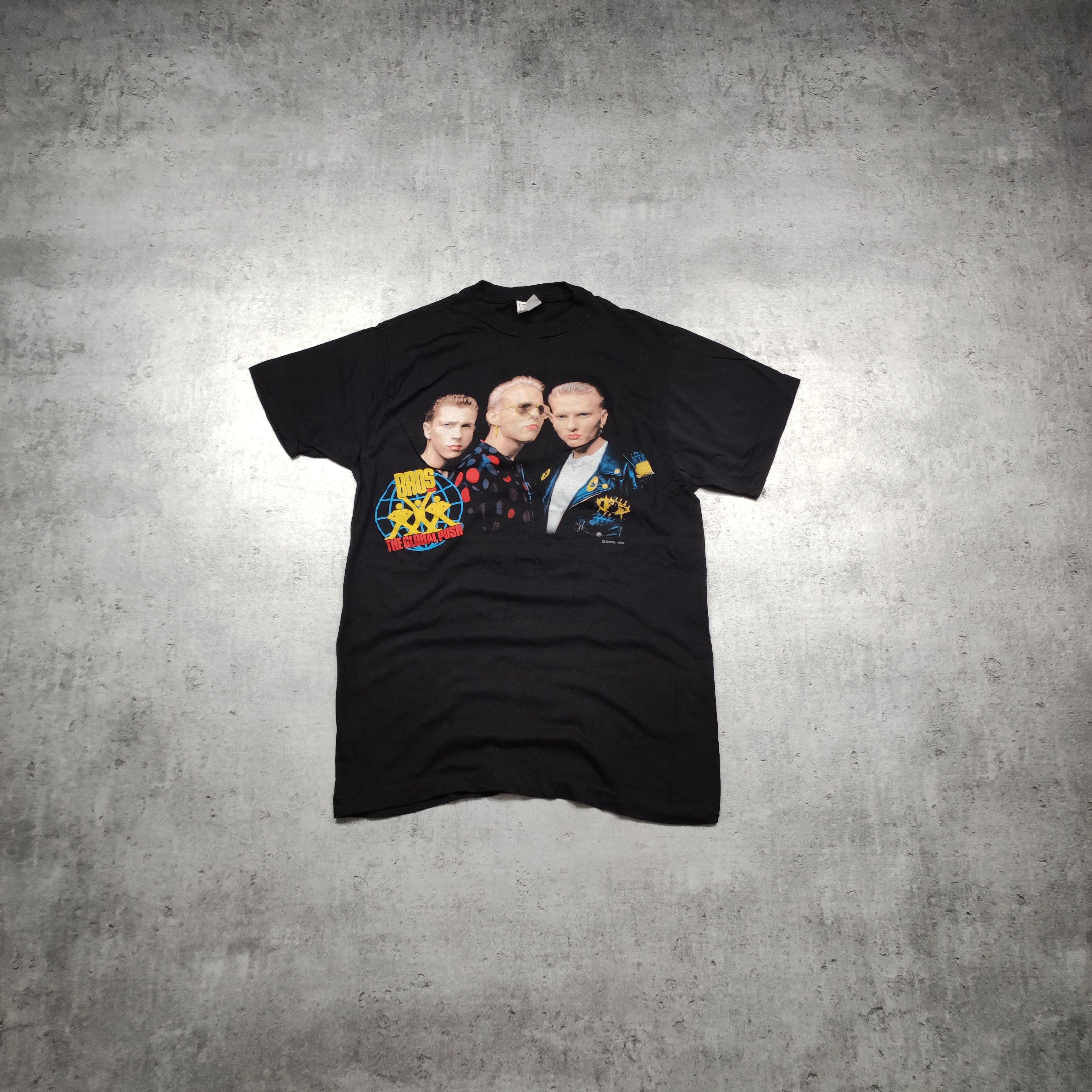 Vintage Vintage 1988 Bros The Global Push World Tour Promo Tee Size US L / EU 52-54 / 3 - 1 Thumbnail
