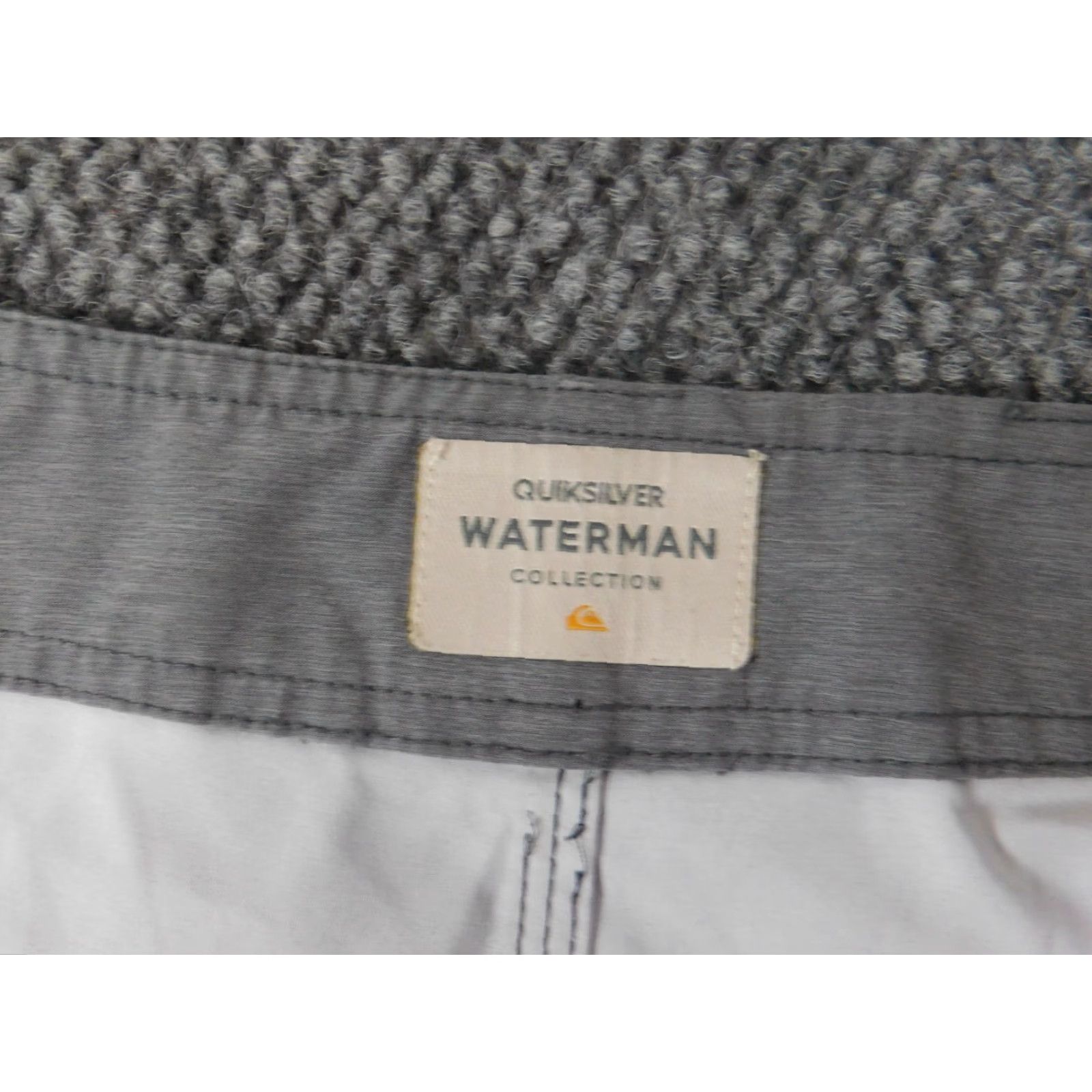 Quiksilver Quiksilver Mens Trunks Bottom 40 Gray Blue 90s Lifeguard Surfing Comfortable Fit Vintage Size US 40 / EU 56 - 4 Thumbnail