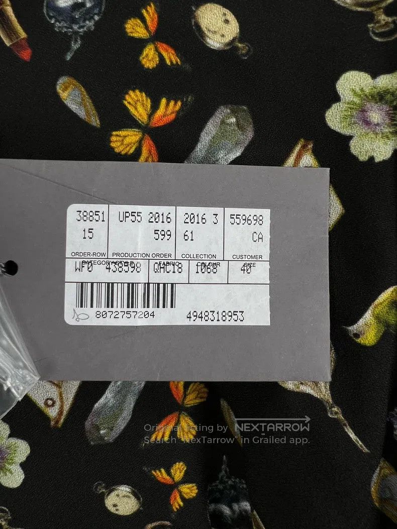 Alexander McQueen Alexander Mcqueen Printed long dress Size XS / US 0-2 / IT 36-38 - 5 Thumbnail