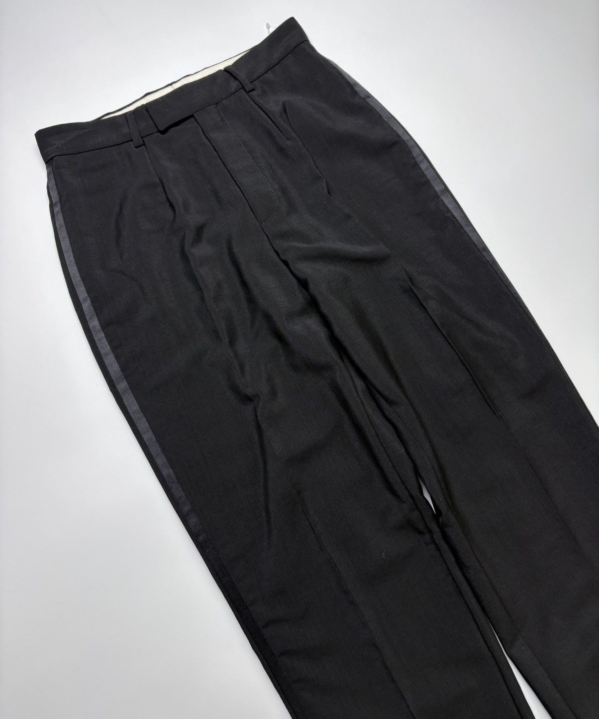 Gucci 1997 Gucci Tom Ford Side Tape Trousers Size 26" / US 2 / IT 38 - 2 Thumbnail