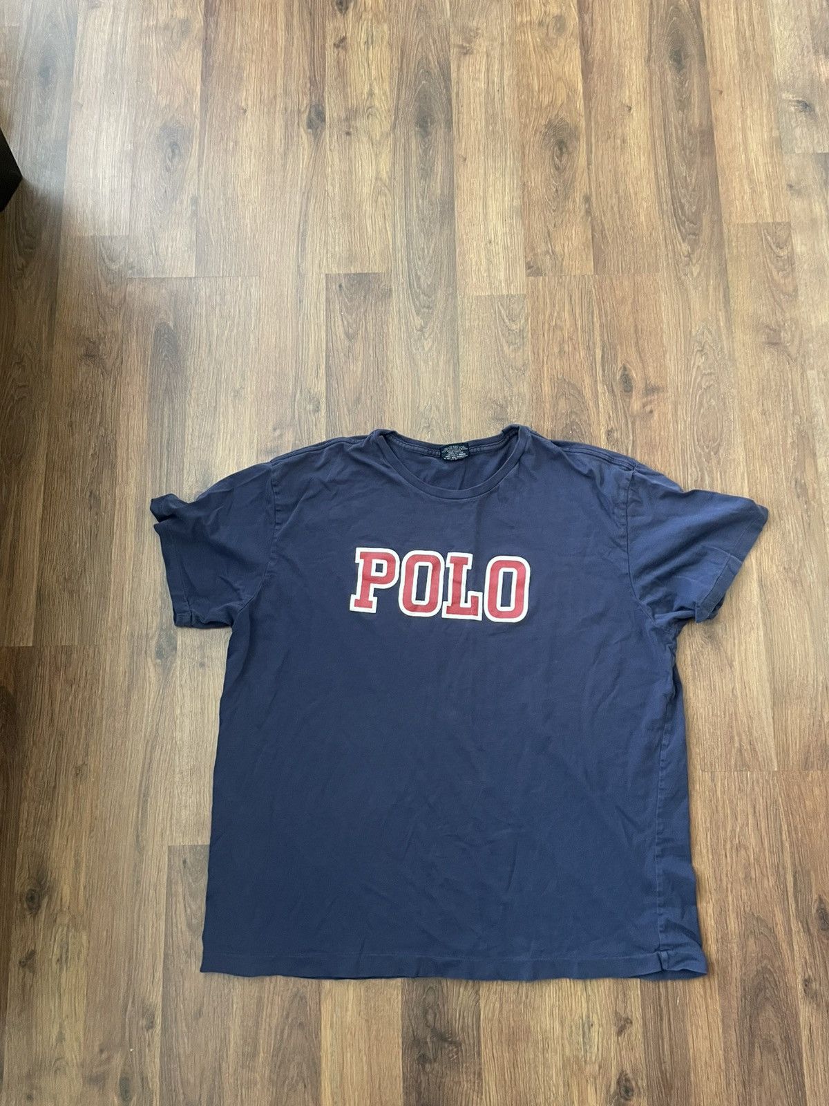 Polo Ralph Lauren × Vintage Y2K Polo Bold Tee Size US L / EU 52-54 / 3 - 1 Thumbnail