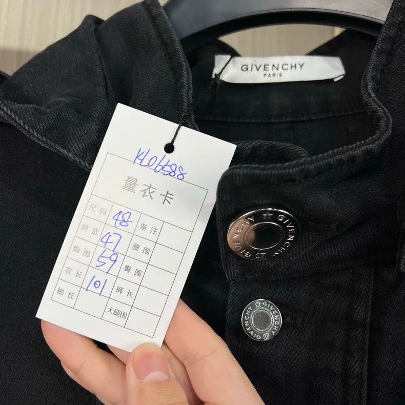Givenchy Givenchy Washed denim fishtail coat 2506-Nextarrow Size US M / EU 48-50 / 2 - 7 Thumbnail