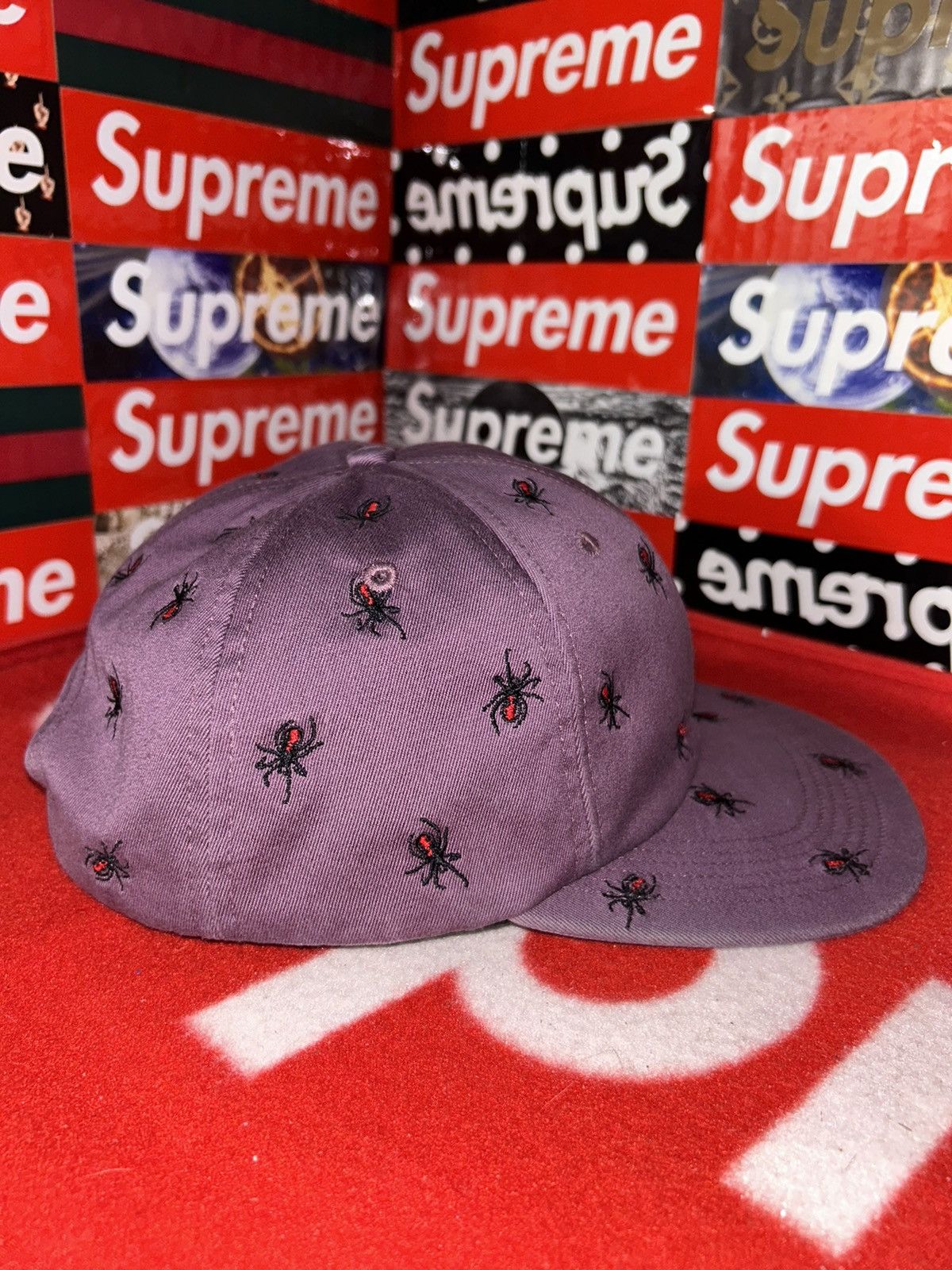 Supreme Supreme Embroidered Spiders 6 Panel Adjustable Cap FW16 Size ONE SIZE - 2 Thumbnail