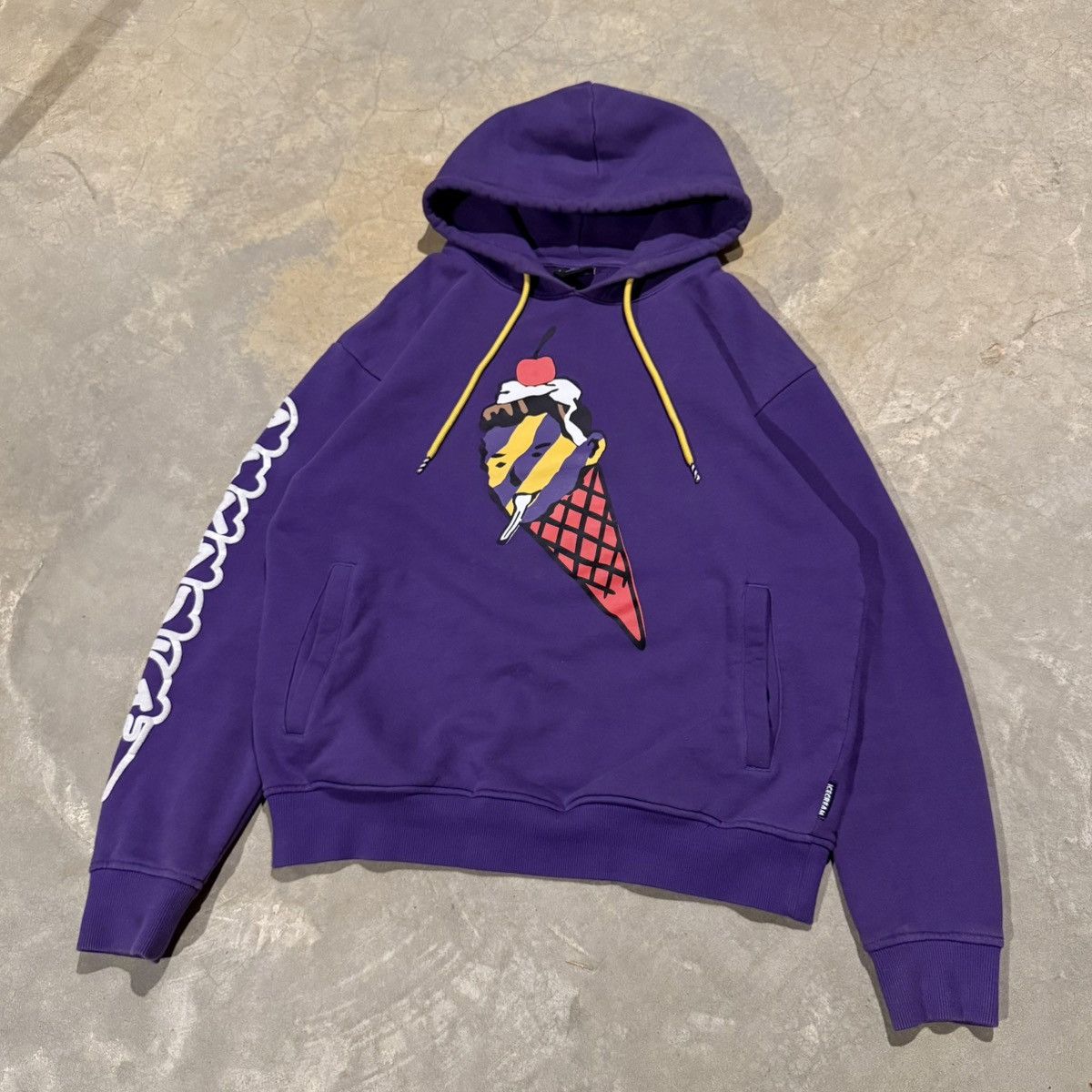 Icecream Icecream Cherry On Top Graphic Hoodie Purple BBC Pharrell Size US M / EU 48-50 / 2 - 2 Thumbnail