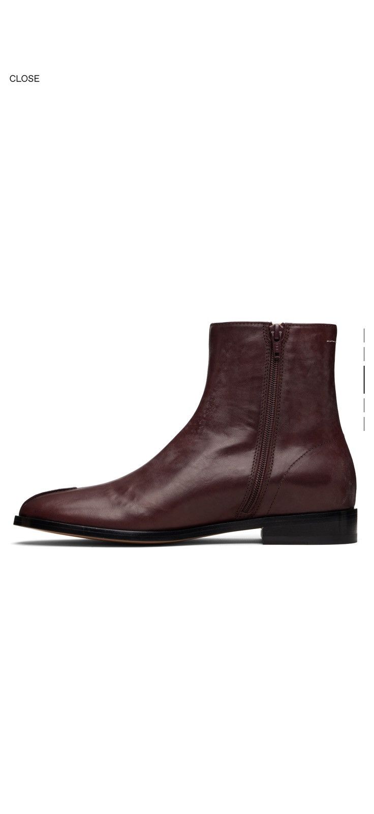 MM6 Mm6 leather ankle boots Size US 9 / EU 42 - 2 Thumbnail