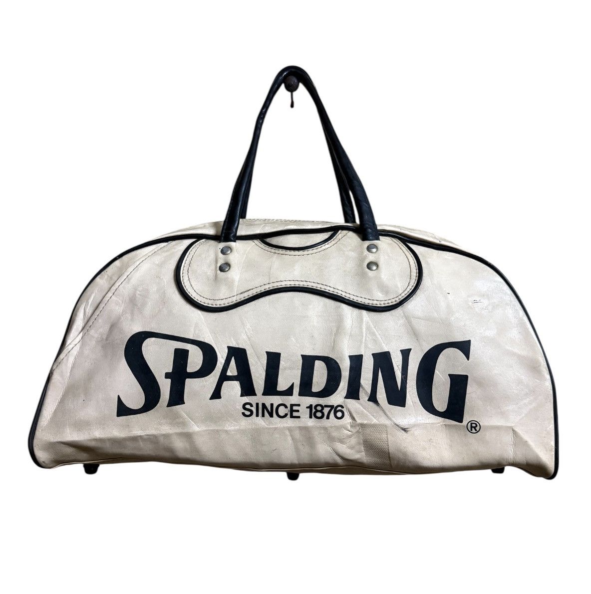 Spalding Vintage SPALDING Boston Bag Leather Logo Since 1876 Size ONE SIZE - 1 Thumbnail