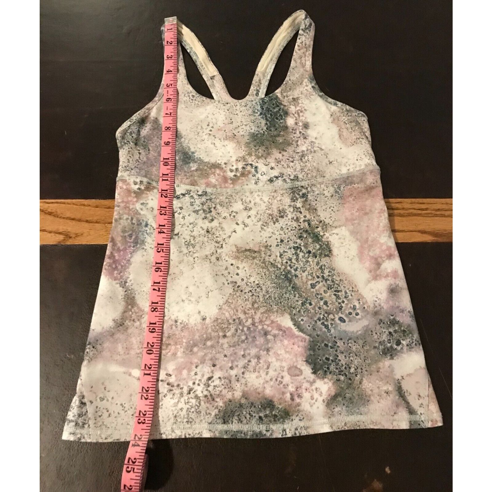 Lululemon Lululemon Crossback Sugar Crush Multi/Silver Fox Tank Size M / US 6-8 / IT 42-44 - 6 Thumbnail
