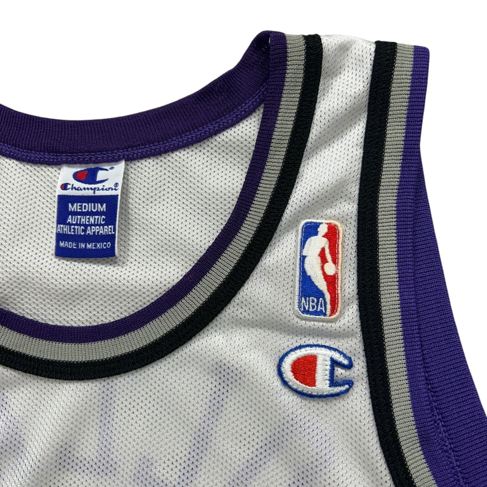 NBA RARE 90s SCOTT POLLARD SACRAMENTO KINGS JERSEY CHAMPION Size US L / EU 52-54 / 3 - 6 Thumbnail