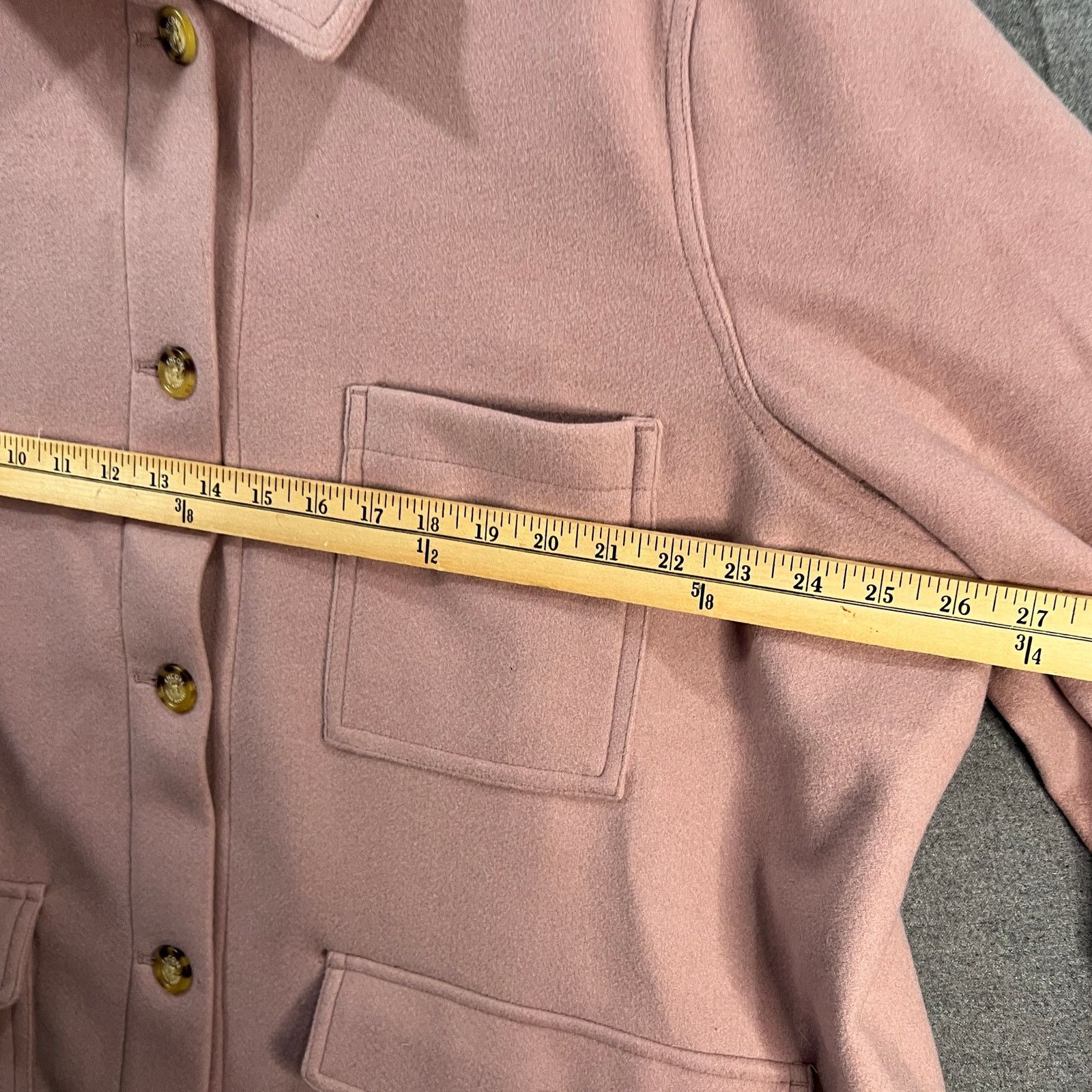 Other Encore by Idina Menzel Brushed Doubleface Shirt Jacket Size XL / US 12-14 / IT 48-50 - 6 Thumbnail