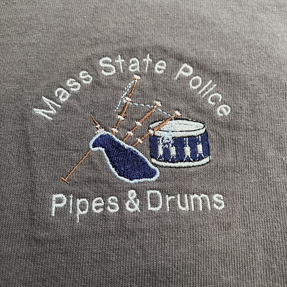Vintage Vintage Mass State Police Pipes & Drums Music Band Shirt Size US XL / EU 56 / 4 - 3 Thumbnail
