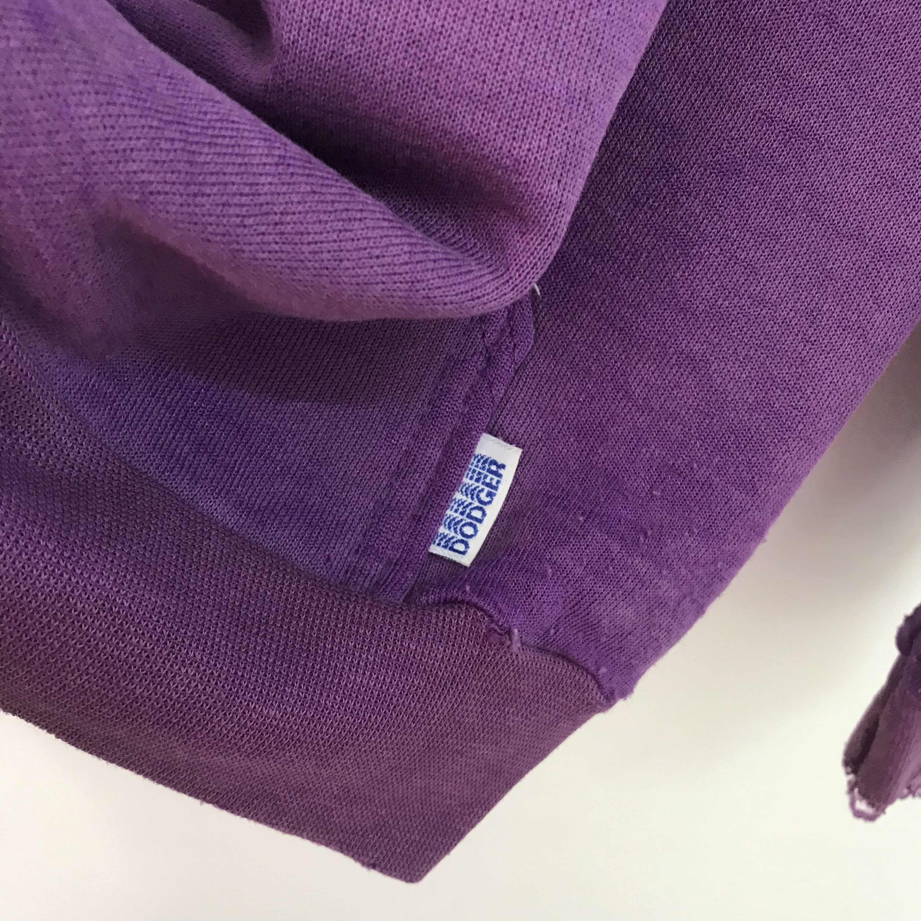 Japanese Brand Vintage 90s Distressed Mannheim Marlins Purple - 449 Size US L / EU 52-54 / 3 - 9 Thumbnail