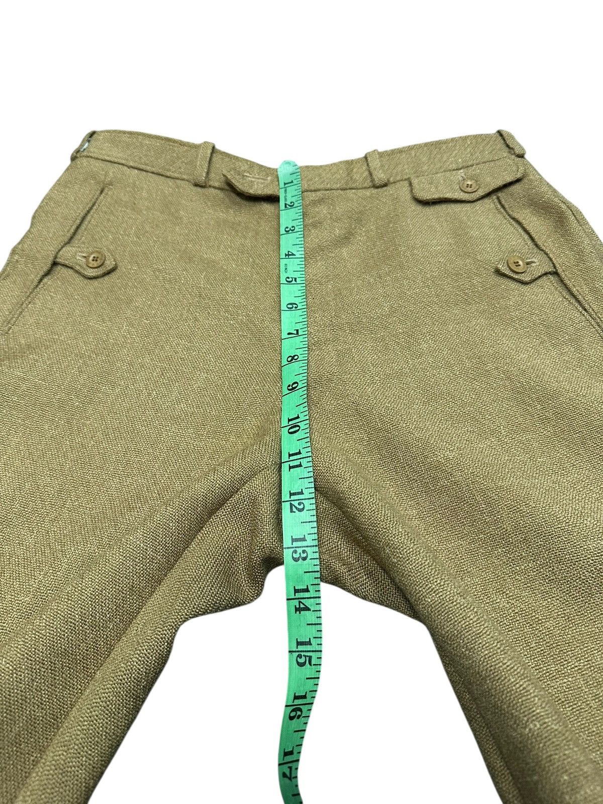 Yves Saint Laurent Vintage 90s Yves Saint Laurent Wool Pant Size US 31 - 10 Thumbnail