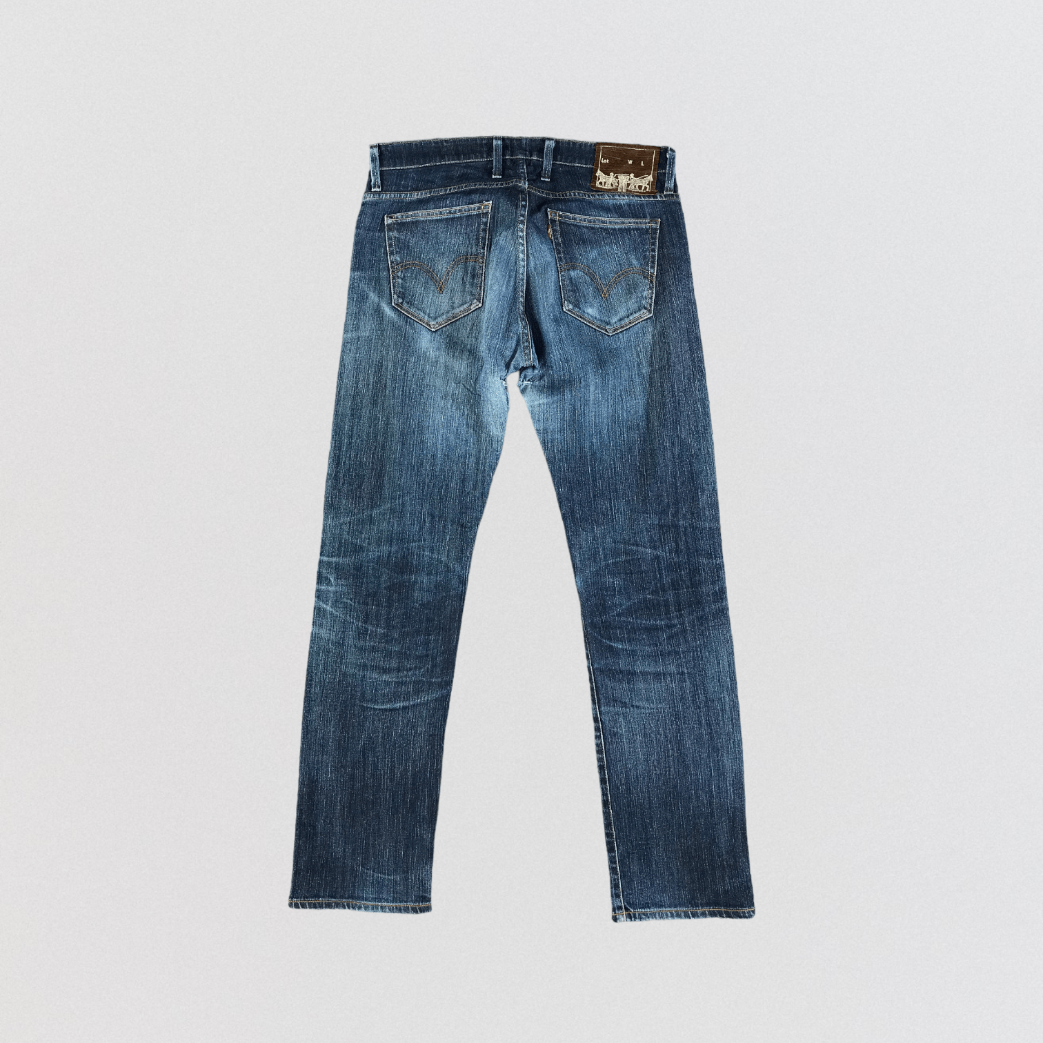 Levi's × Vintage 90s Vintage Blue Wash Levis 505 Jeans-JM3213 Size US 35 - 2 Thumbnail