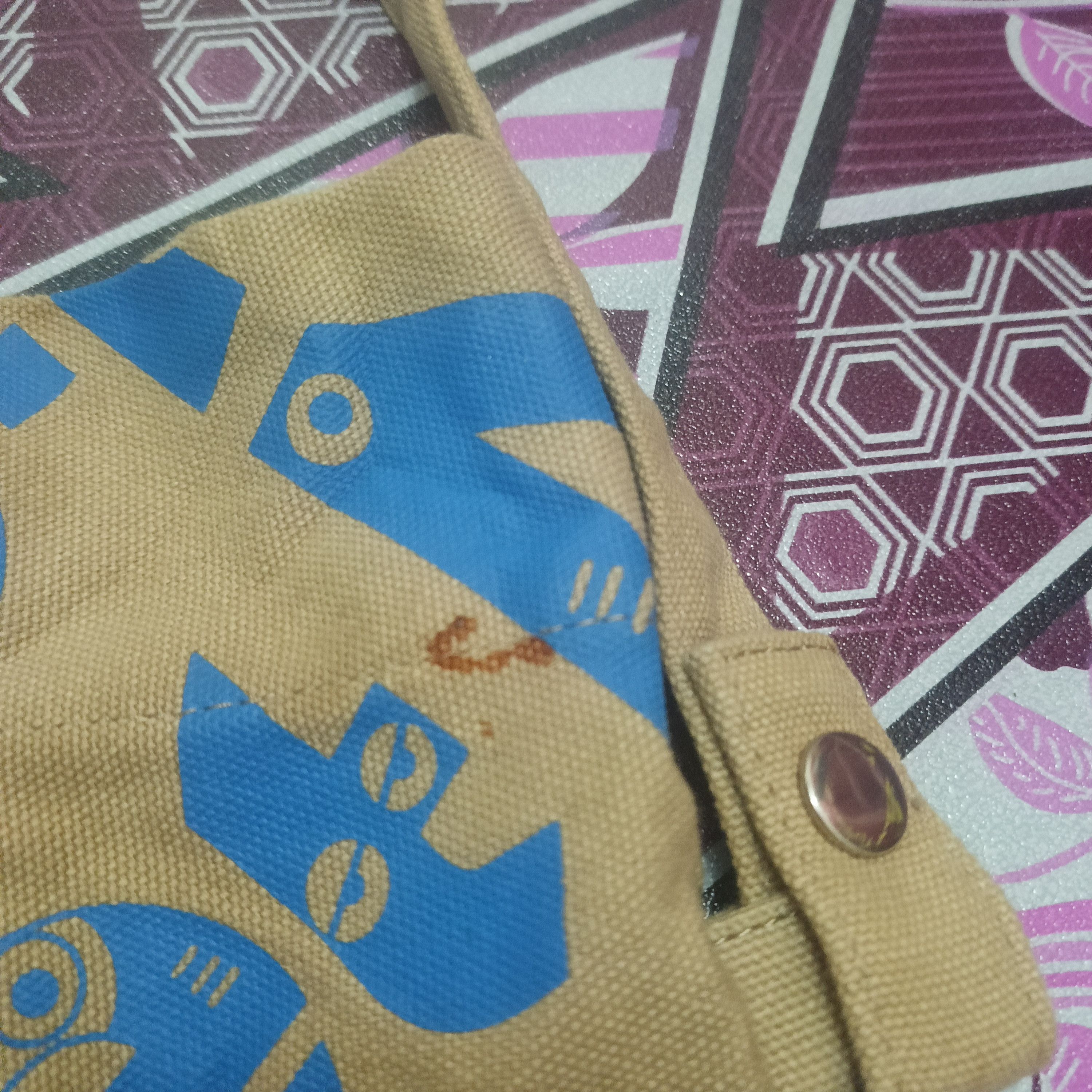 Issey Miyake × Japanese Brand × Ne-Net Rare!!! Ne-net tote/sling bag issey miyake spellout printed Size ONE SIZE - 3 Thumbnail