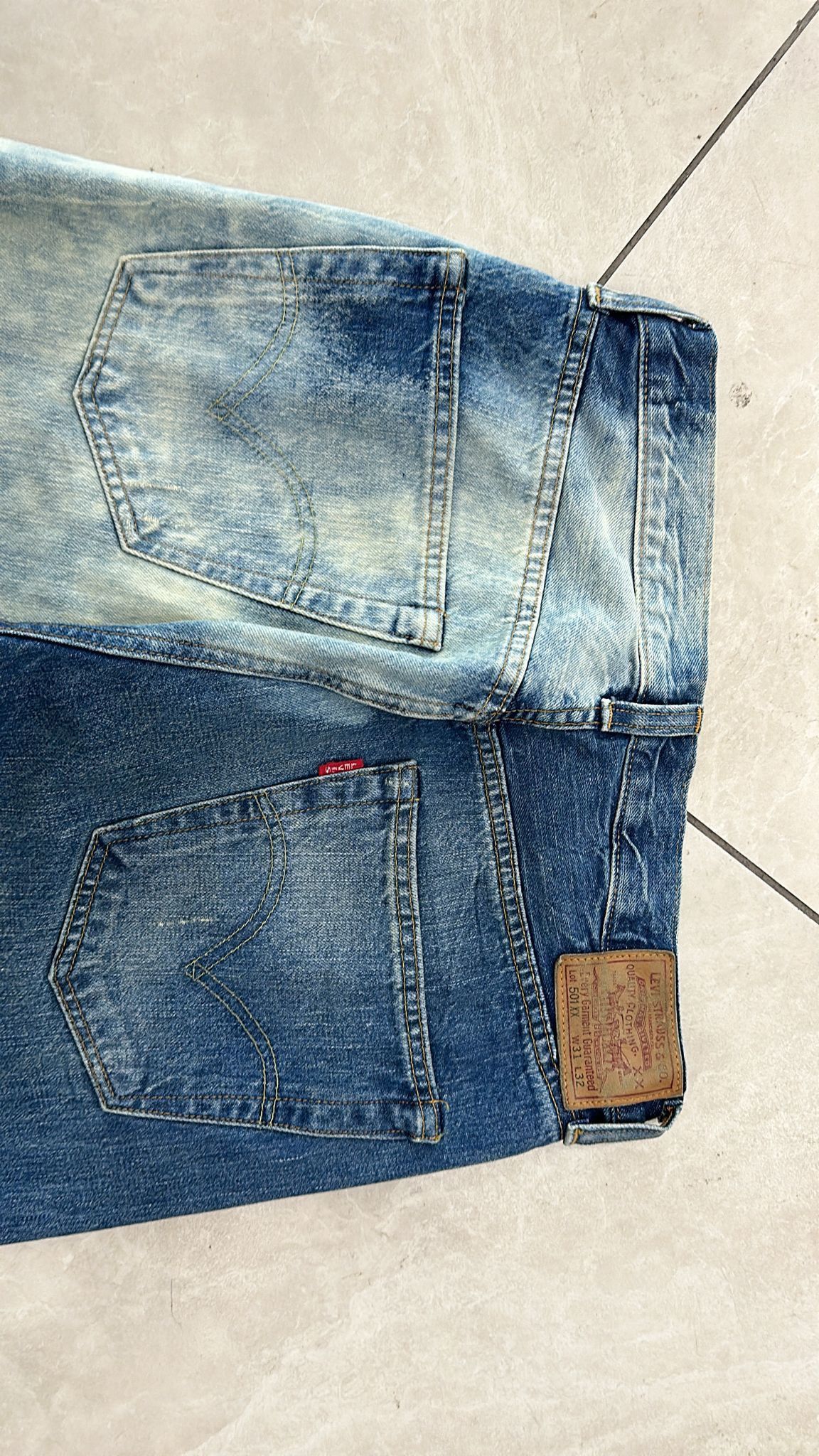 Levi's Vintage Clothing LVC Levi's Vintage Clothing 1947 501XX BigE Selvedge Jeans Size US 31 - 7 Thumbnail