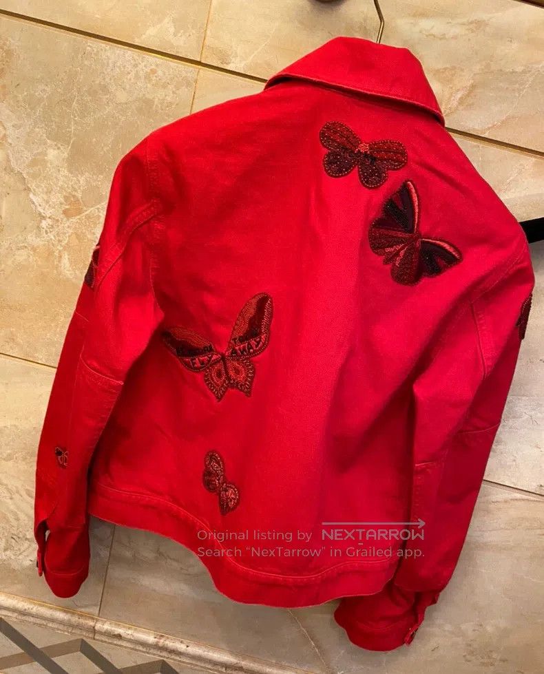 Valentino Valentino Embroidered beaded butterfly coat Size M / US 6-8 / IT 42-44 - 5 Thumbnail