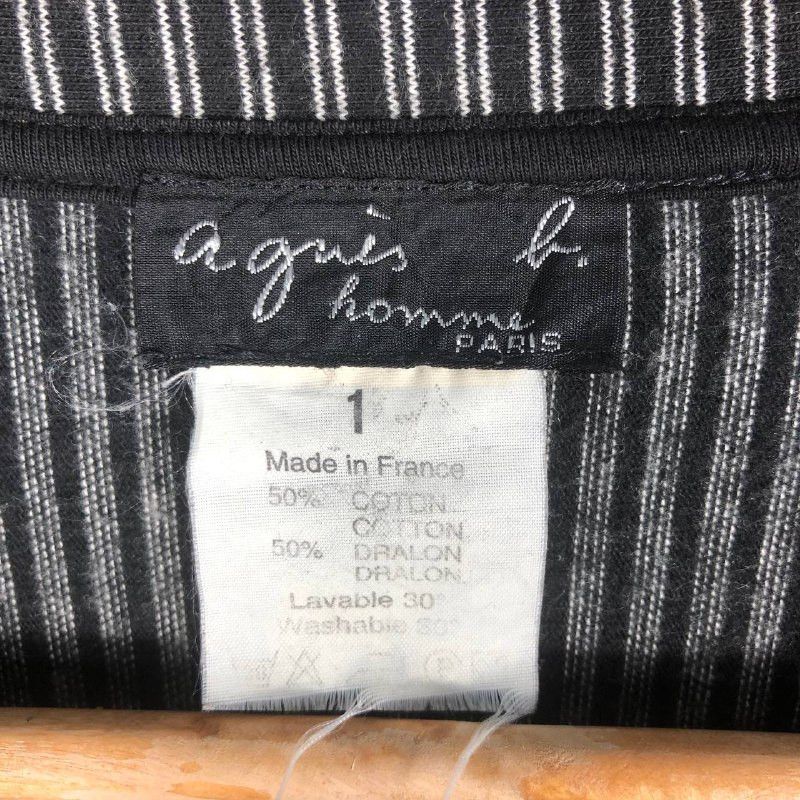 Japanese Brand × Vintage × agnes b. Vintage Agnes.B Long Sleeve Collar t-Shirt Size US S / EU 44-46 / 1 - 7 Thumbnail