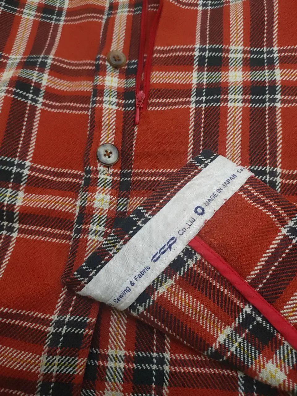 Flannel CCP Japanese Pattern Flannel Size US S / EU 44-46 / 1 - 4 Thumbnail