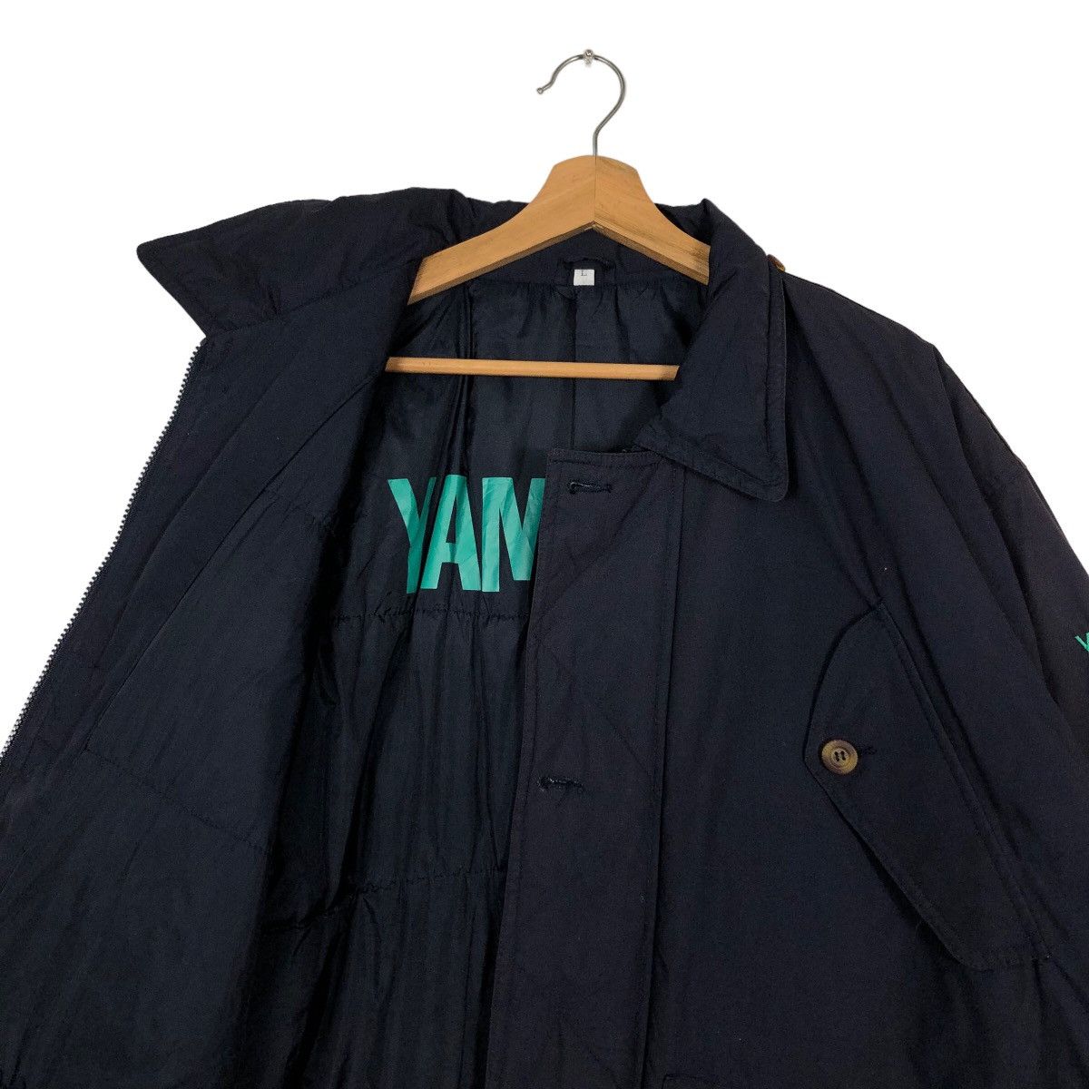 Japanese Brand 🔥90’s Rare Design Light Puffer Down Jacket Yamaha Big Logo Size US L / EU 52-54 / 3 - 10 Thumbnail