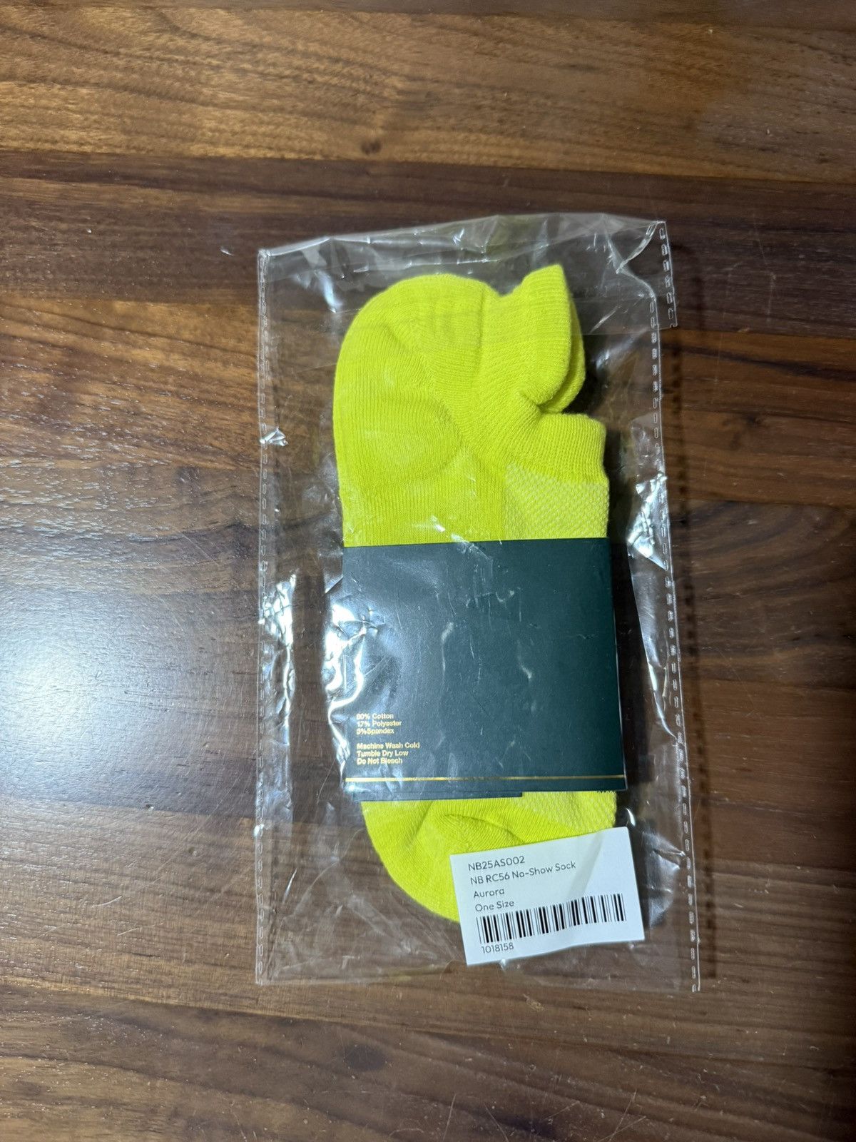 Aime Leon Dore × New Balance Aime Leon Dore New Balance NB RC56 No Show Sock Lime Green Size ONE SIZE - 4 Thumbnail