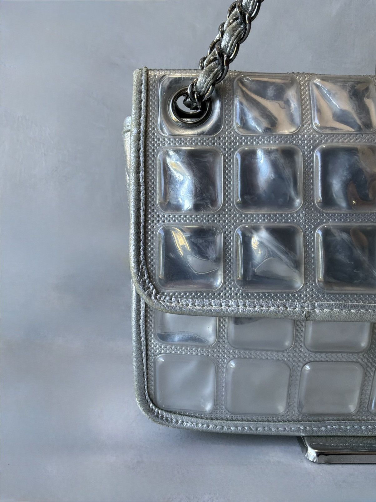 Chanel 2007 - Chanel Ice Cube Bar - Metallic Flap Bag Size ONE SIZE - 6 Thumbnail