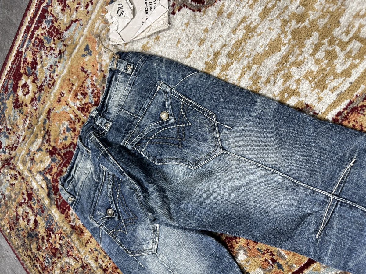 Acne Studios × Our Legacy × Vintage ᶠᵃⁿᶜʸᵍᵘʸ BNWT Y2K Baggy Washed Denim Jeans Wide leg vintage Size US 28 / EU 44 - 8 Thumbnail