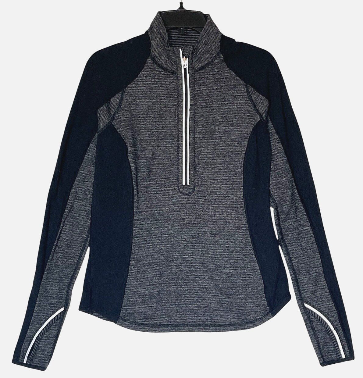Lululemon Lululemon Run U-Turn Mini Check Pique Reversible Pullover Size M / US 6-8 / IT 42-44 - 1 Thumbnail