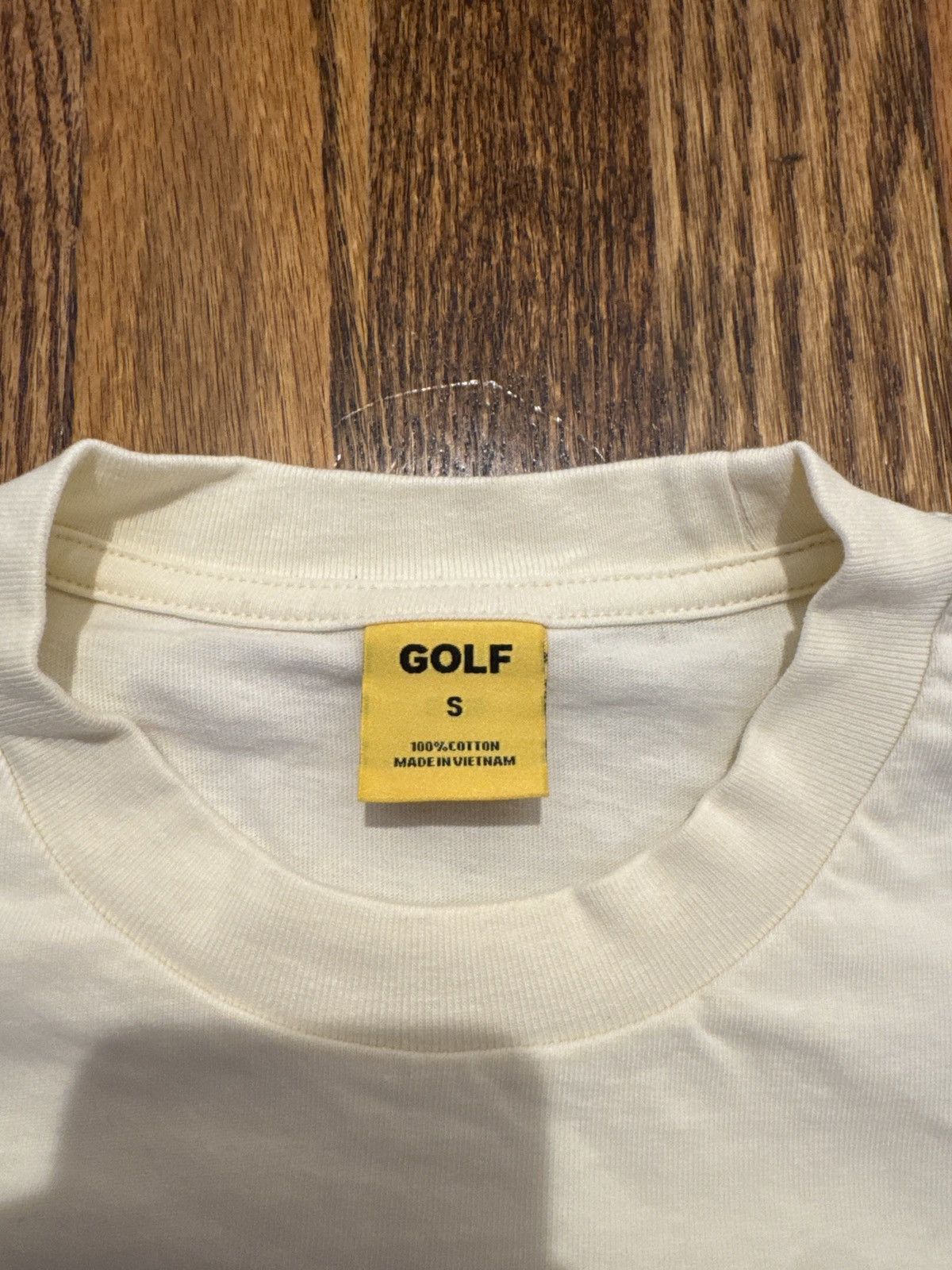 Golf Wang Golf Wang Slayer Tee Cream Size US S / EU 44-46 / 1 - 2 Thumbnail