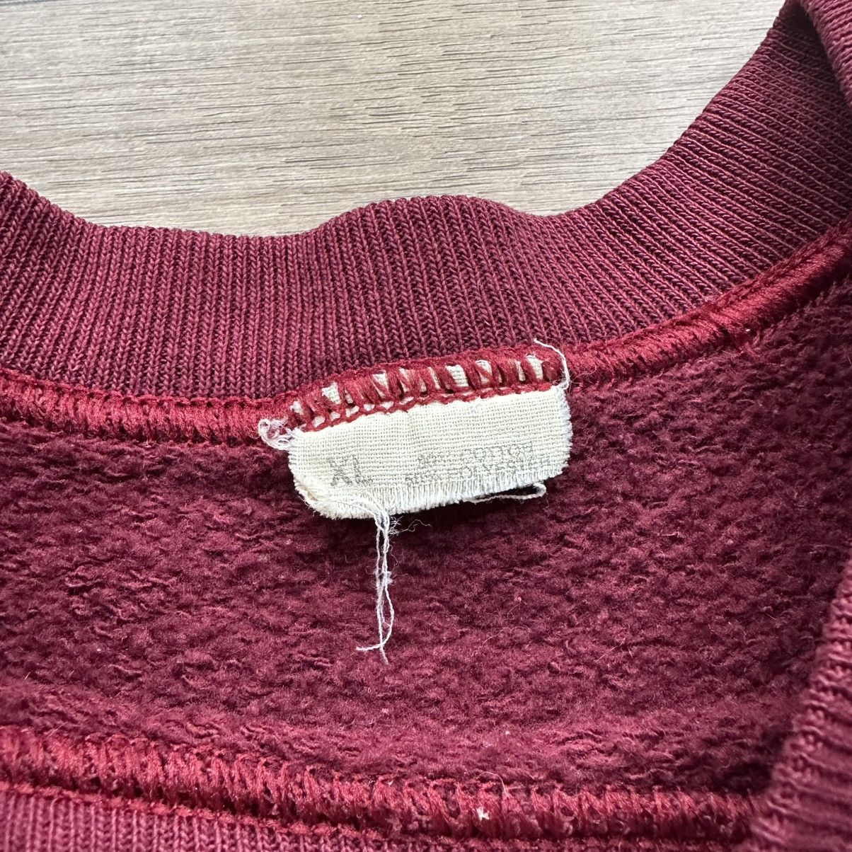 Fruit Of The Loom Vintage 90s Oklahoma Sooners Made in USA Spellout Crewneck Size US M / EU 48-50 / 2 - 7 Thumbnail