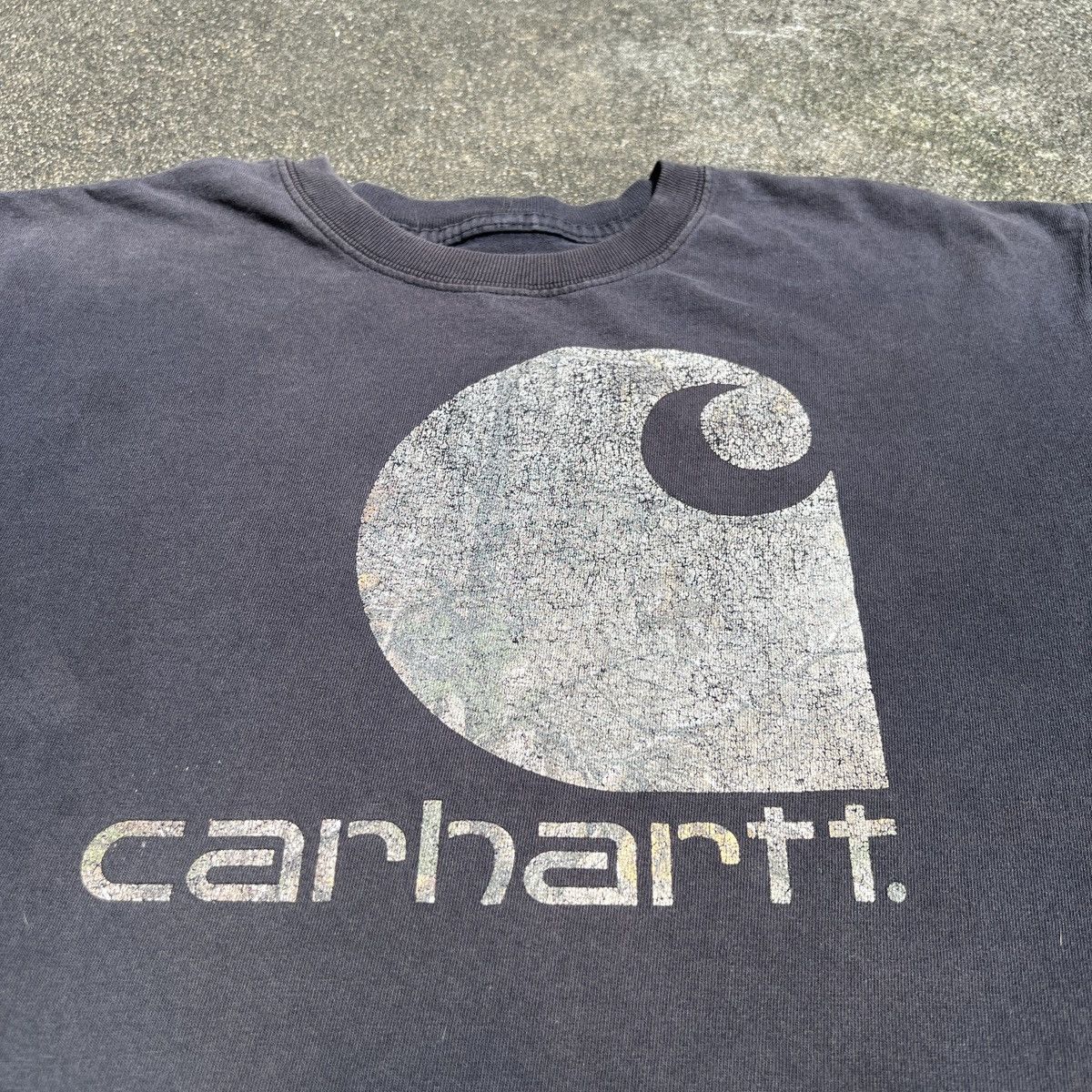 Carhartt Carhartt Logo Tee L Faded Thrashed Size US L / EU 52-54 / 3 - 2 Thumbnail