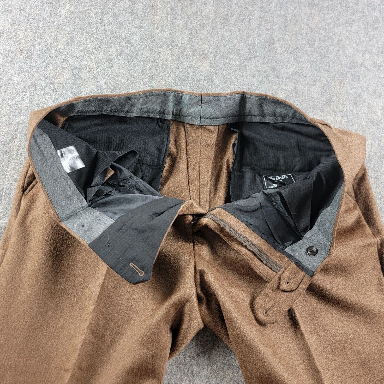 Todd Snyder Todd Snyder Cashmere Trouser size 36/32 Hazelnut Brown NWT Size US 36 / EU 52 - 10 Thumbnail