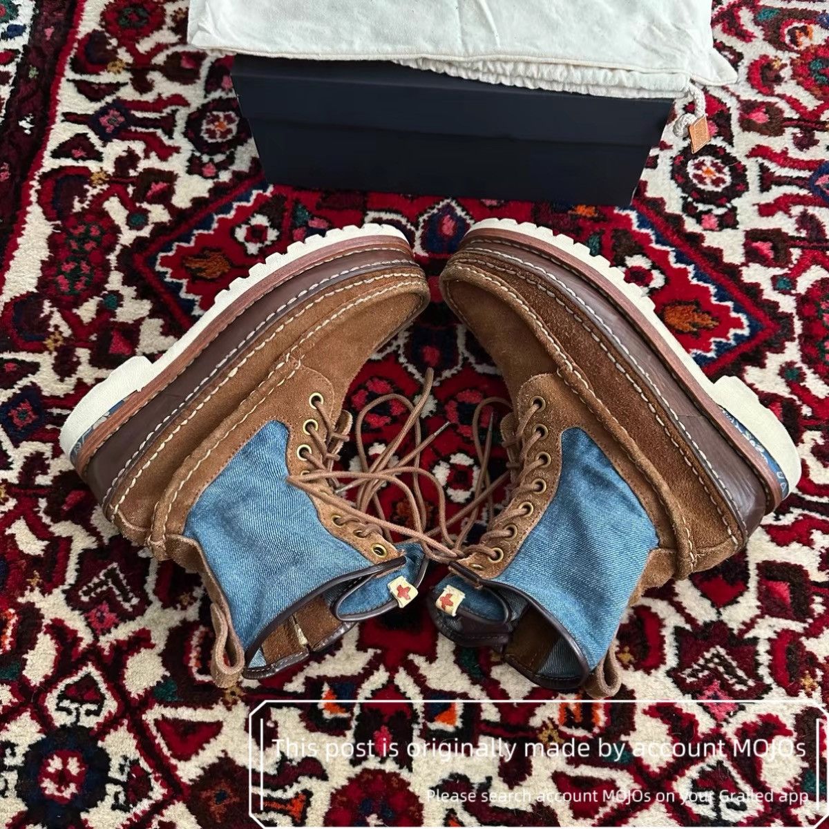 Visvim Sz 8 Visvim Grizzly Boots Folk Joint Denim mojos1347 Size US 8 / EU 41 - 7 Thumbnail