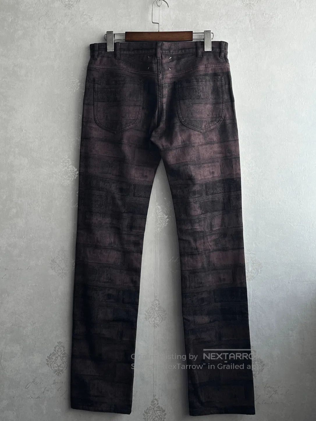 Maison Margiela Sz 48 Maison Martin Margiela Brick Print Denim. Size US 32 / EU 48 - 2 Thumbnail
