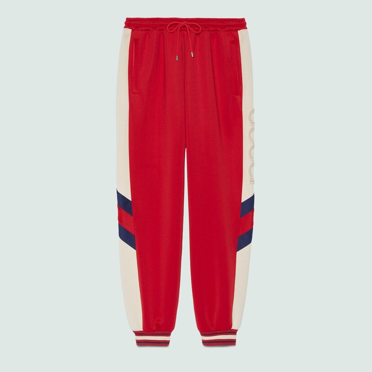Gucci o1s1wg110125 Neoprene Jogging Pant with Web in Multicolor Size US 32 / EU 48 - 1 Thumbnail
