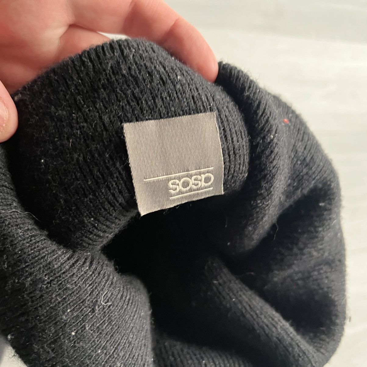 Asos Asos Black Beanie 2no Bundle Size ONE SIZE - 3 Thumbnail
